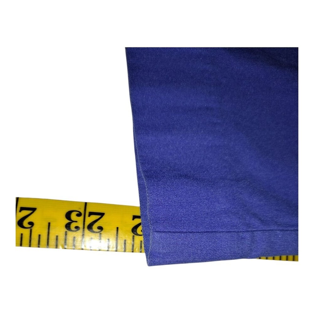 Rafaella Pants Womens 16 Blue Capri Pull On Elastic Comfort Waist Stretch Curvy - Picture 12 of 13